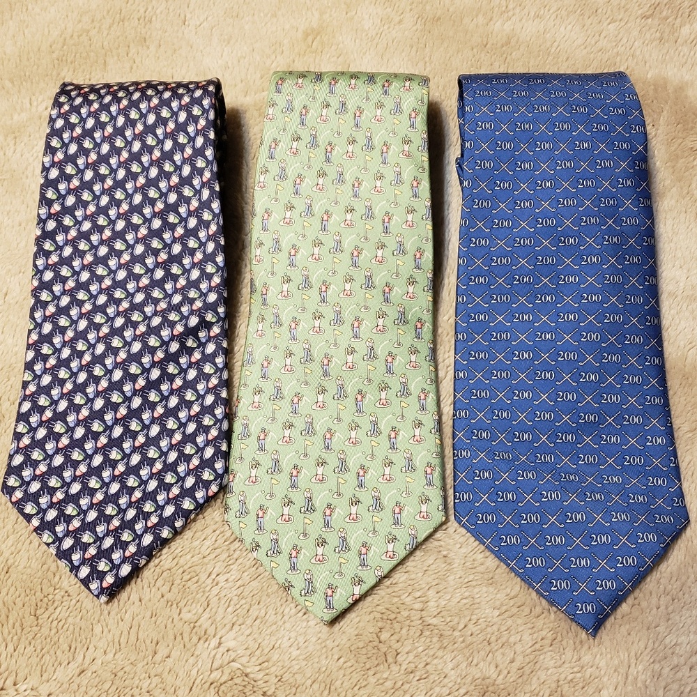 3 VINEYARD VINES TIES